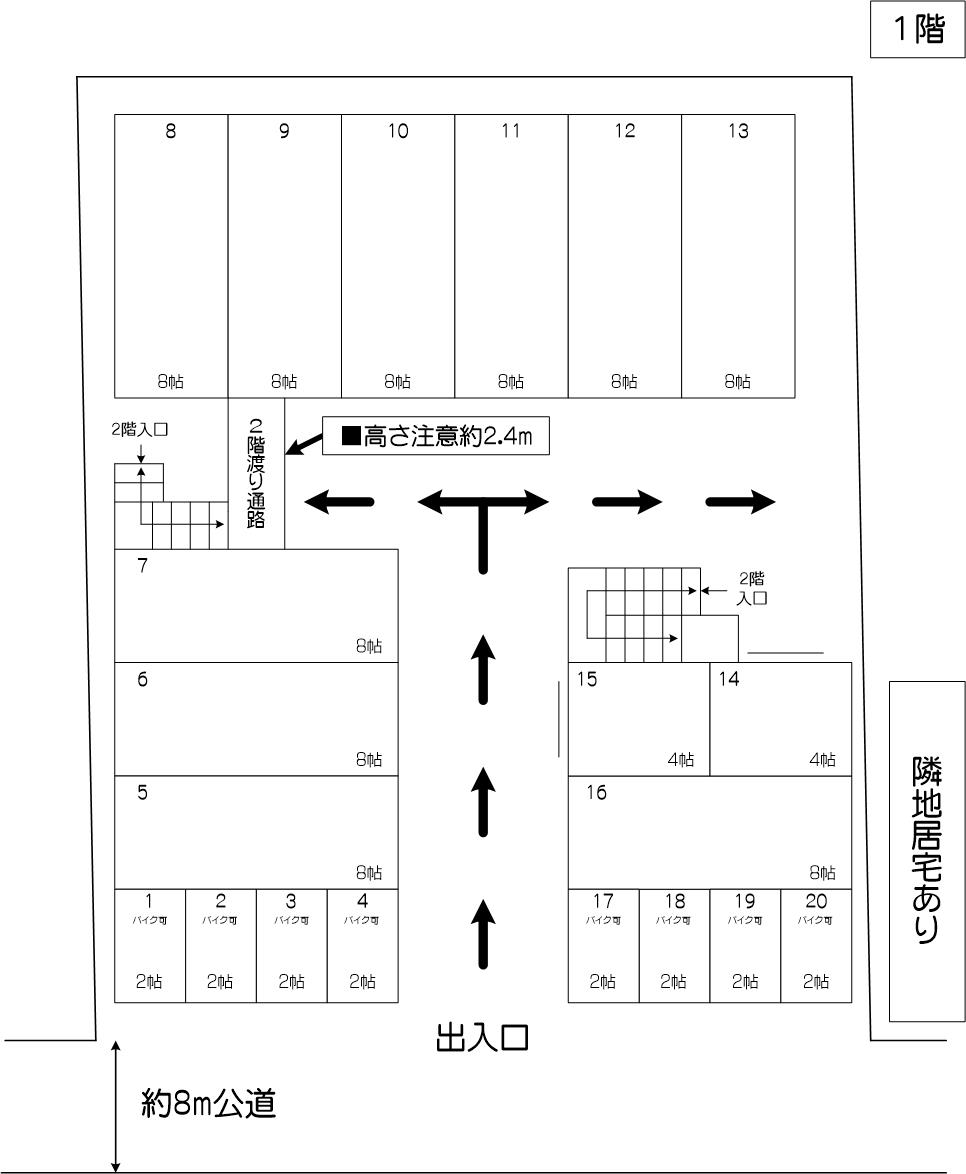 戸田早瀬店の配置図